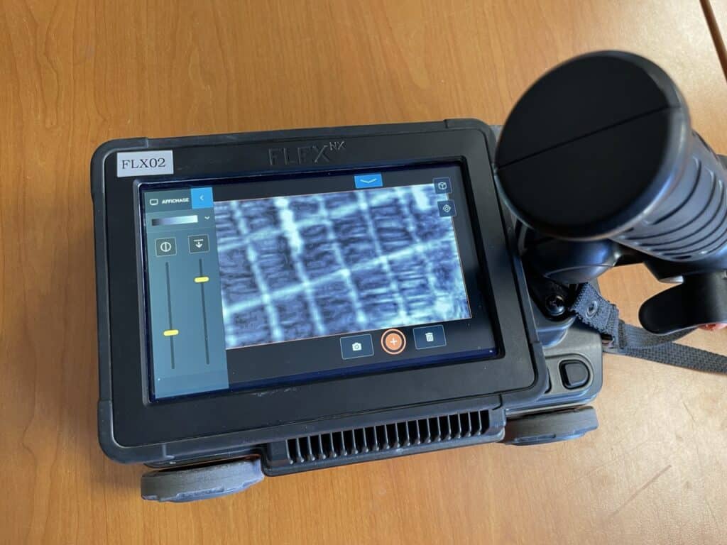 Imagerie rapide de la structures avec le mode 3D VISION FLEX GSSI